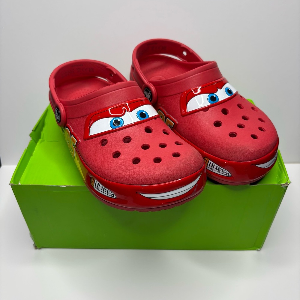 CROCS Lightning MacQueen light up shoes
